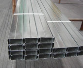 Bölme Duvar Sistemi için GB / JIS 80-180g / m2 Çinko Kaplı Galvanizli Çelik Profil