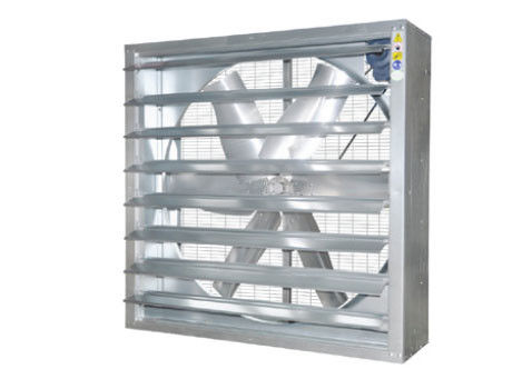 1.1kw 44000m3 / s Sera yedek parçaları yan fan, 1380mm * 1380mm * 400mm