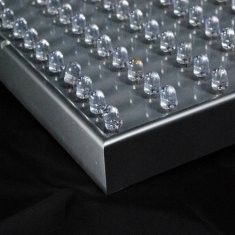 RCG 45W Hydroponic sera LED Grow bitki ışıklar 310 x 310 x 47 mm