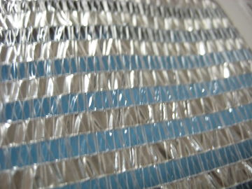 4300mm genişliğinde alüminyum şeritler Sera termal ekranları,% 65 gölgeleme oranı