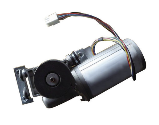 DC dişli motor otomatik kapı sistemi, turuncu kaplama, 24VDC 65W 4200 RPM