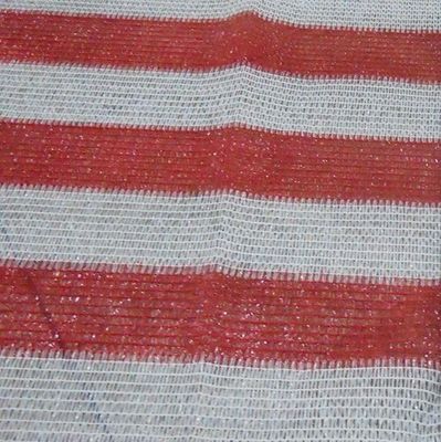 Şerit Renk Tasarımı 75 Gram Bahçe Gölgelik Ağları, Uzun Canlı Kullanımlı Güneşlik Net