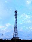 Telekominikasyon Kuleleri, Cep Telefonu Kuleleri Sıcak daldırma galvanizli Çelik Direkler / Boyama