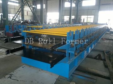 IBR Ve Makine 5.5 KW PLC Kontrolü Şekillendirme Oluklu Çift Katman Rulo