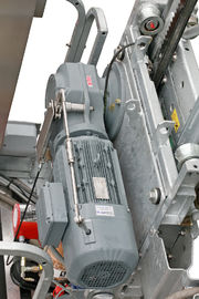 Dikey Kırmızı 2700kg Binek / Fabrika için OEM Kızak ve Vincil Vinç