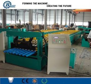 Oluklu Metal Duvar İçin Yüksek Etkili Depo Sac Levha Şekillendirme Makinesi