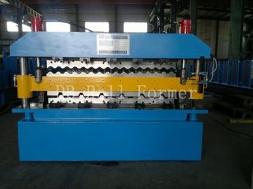 Makine Renkli Sac Ve Galvaniz Sac ile Şekillendirme Çift Katman Rulo