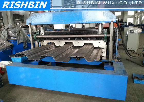 Galvanizli Sac Güverte Roll Form Makina