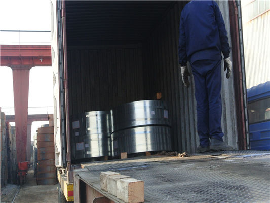 SGCD DX53D + Z sıcak daldırma galvanize çelik boru bobinleri JIS G3313 ticari sanayî için