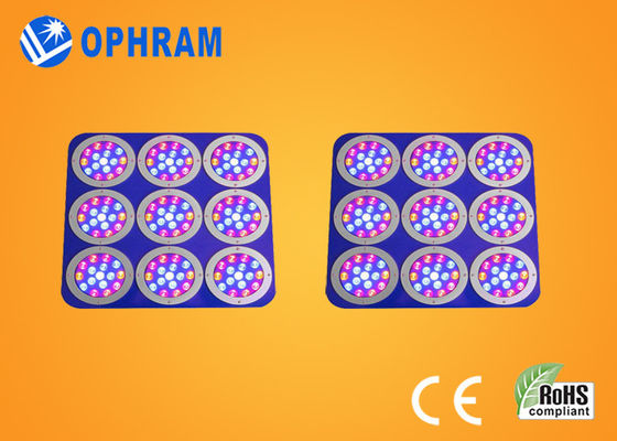 Epistar Kırmızı / Mavi Tam Spektrum, Metal Kasa İle Işık Vurunumunu Arttırır