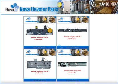 NV31-002 paslanmaz çelik Asansör kapı Motor ve makine / Asansör otomatik kapı, 600mm 2200mm açılış