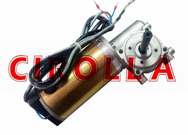 Altın Renkli Ağır Yük Otomatik Kayar Kapı Motoru / Enkoderli DC Dişli Motoru 100W 24VDC