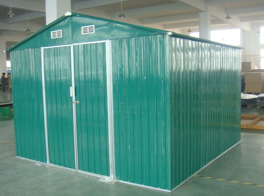 Yeşil / Beyaz / Krem Hareketli 10x10 DIY Metal Atölye, Toz Kaplı Çerçeve Fırlat