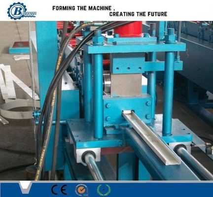 Verim 0.4 - 1.2mm Hafif Çelik Ray için Metal Saplama Rulo Şekillendirme Makinesi
