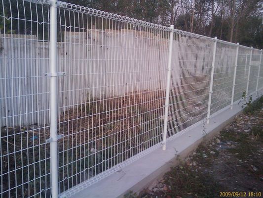 Özelleştirilmiş Galvanizli Çelik Çit Çift Lapalı Pastoral Çit Ön Günde 3.0 - 6.0mm