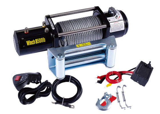 4.0KW / 5.5HP Motorlu Bina İçin 3. Aşama Gezegensel Elektrikli ATV Vinç 8500lb